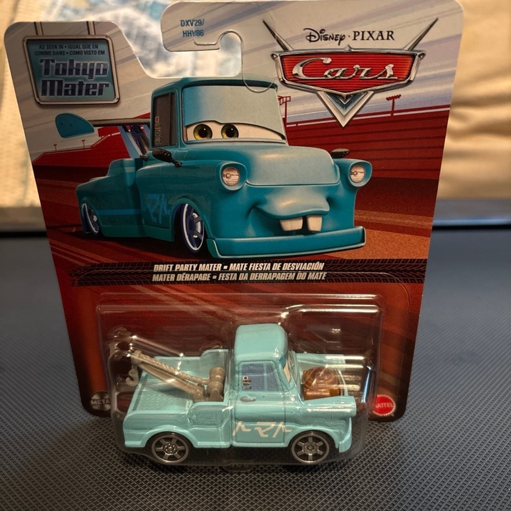 Mattel Disney Cars Drift Party Mater - Blue - Picture 2 of 3